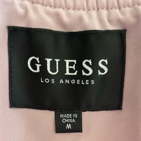 Lavender Faux Fur GUESS Jacket - Picture 2 of 9